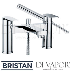 Bristan SOH BSM C Soho Bath Shower Mixer with Handset - 180mm Hole Centres